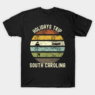 Holidays Trip To South Carolina, Family Trip To South Carolina, Road Trip to South Carolina, Family Reunion in South Carolina, Holidays in T-Shirt